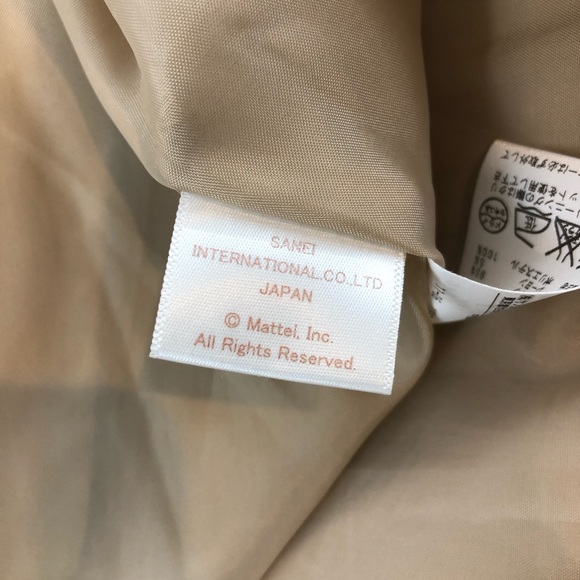 BARBIE Couture Jacket Coat Polka Dot Khaki - Picture 4 of 4